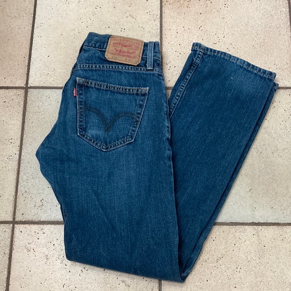 Slim straight Levi’s in good used condition,size 30/32 - Picture 1 of 9